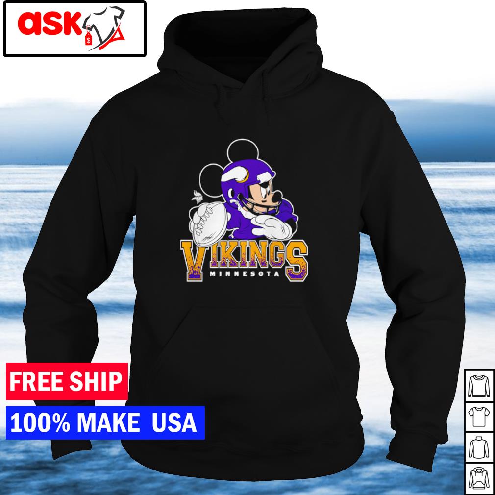 Junk Food Minnesota Vikings Disney Mickey shirt, hoodie, sweater, long  sleeve and tank top