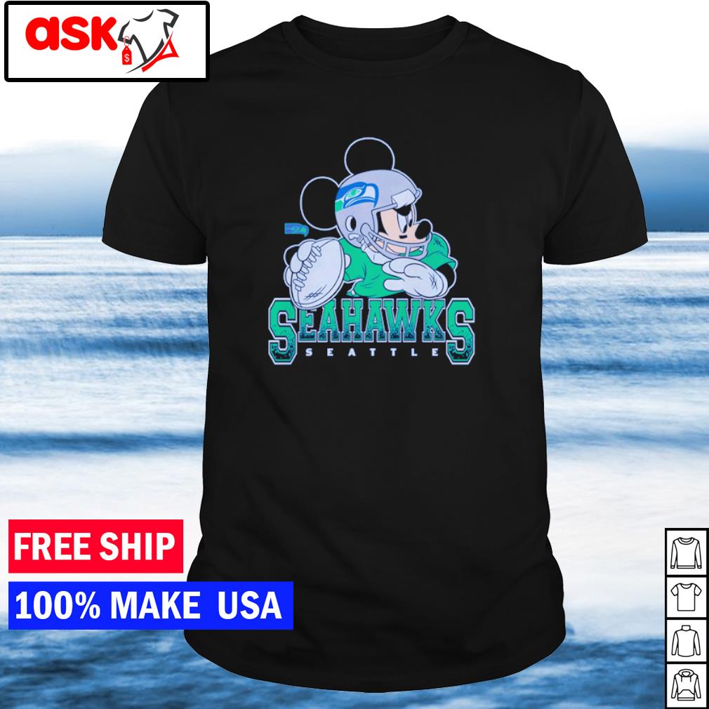 Junk Food Seattle Seahawks Disney Mickey Shirt – NemoPremium Fashion Store