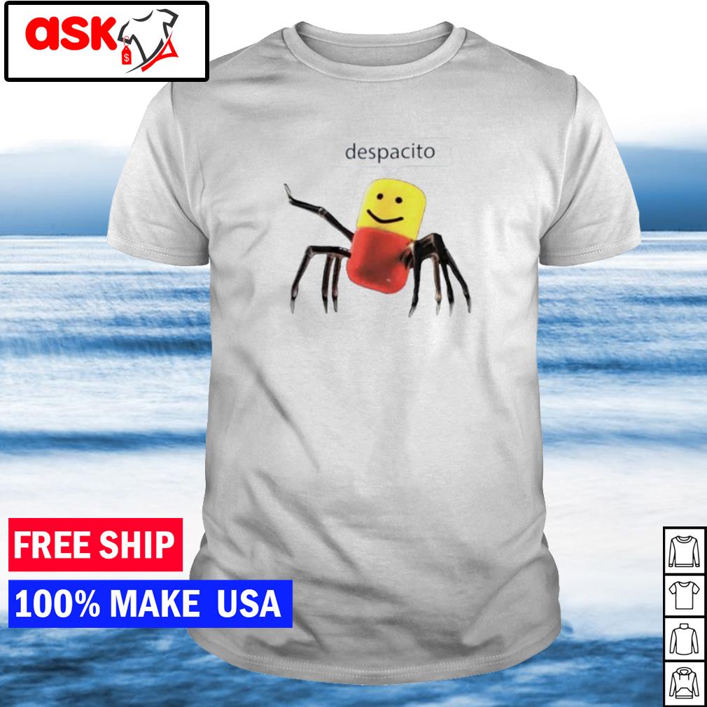 Roblox Despacito Shirt Hoodie Sweater Long Sleeve And Tank Top - ocean dress with heels roblox