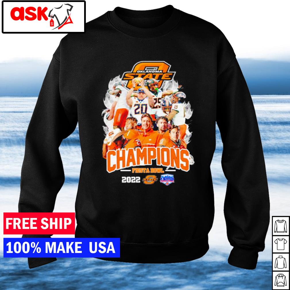 Official Oklahoma State Cowboys 2022 Fiesta Bowl Champions Shirt, hoodie,  sweater, long sleeve and tank top