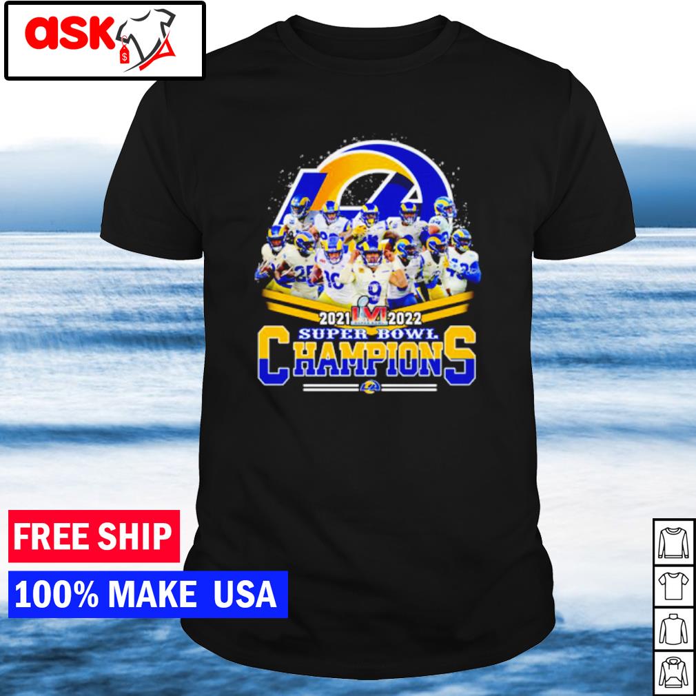 LA Rams Super Bowl Champions 2022 Shirt - Jolly Family Gifts