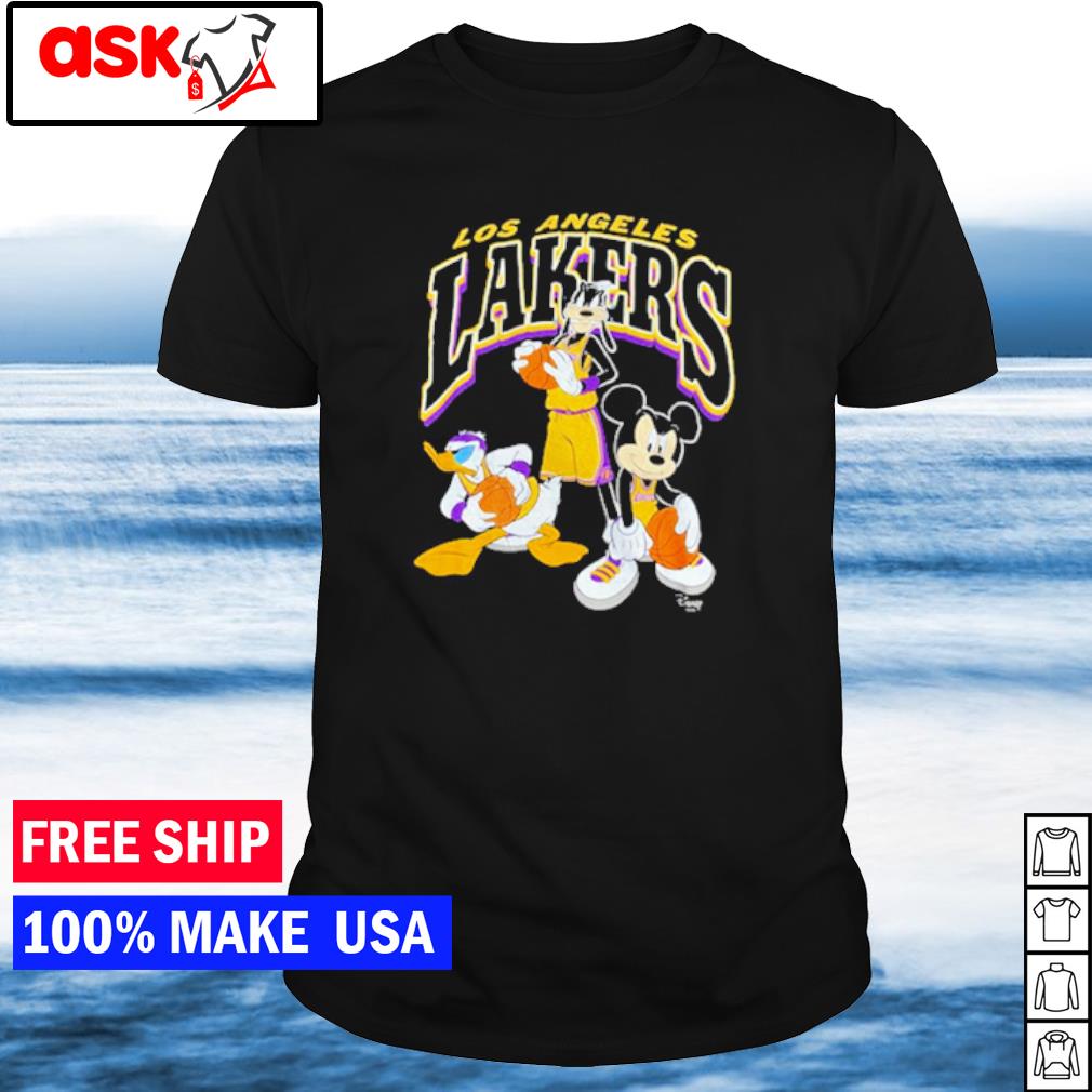 Disney Mickey Squad Los Angeles Lakers Shirt - NVDTeeshirt