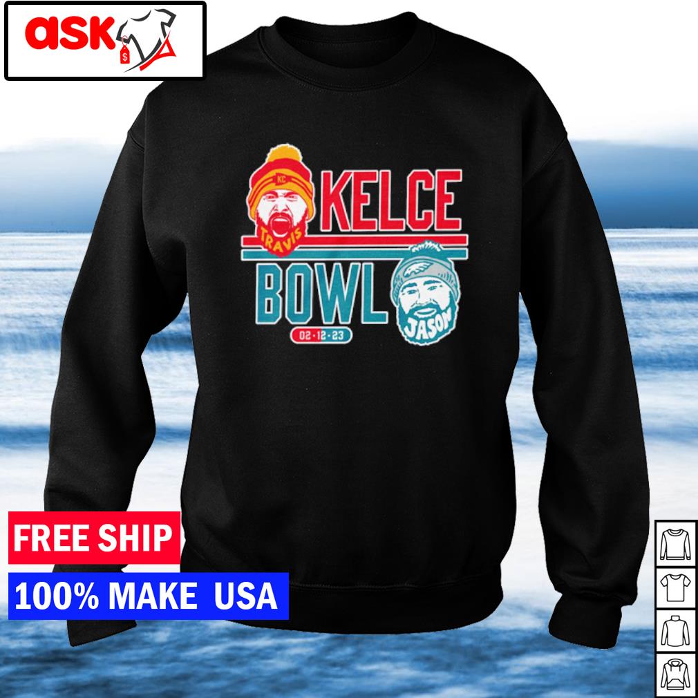 FREE shipping Travis Kelce 87 Kansas City Chief Jason Kelce 62 Philadelphia  Eagles 02 12 23 Super Bowl shirt, Unisex tee, hoodie, sweater, v-neck and  tank top