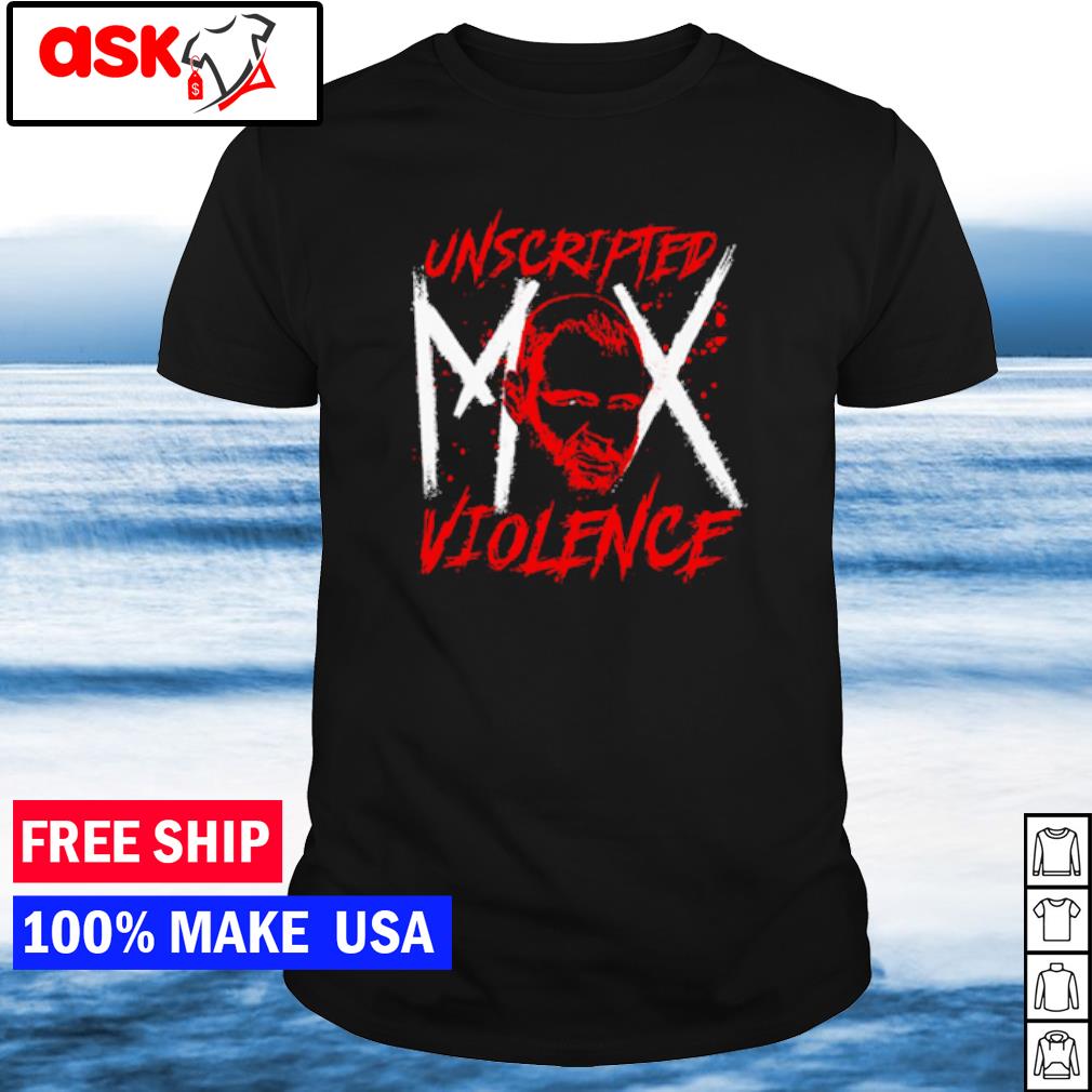 Original jon Moxley Mox face unscripted violence shirt