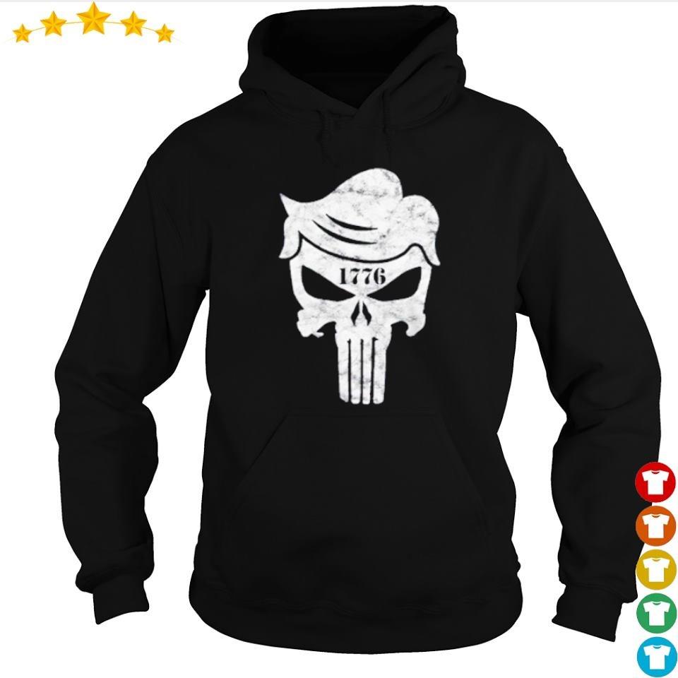 1776 hoodie skull