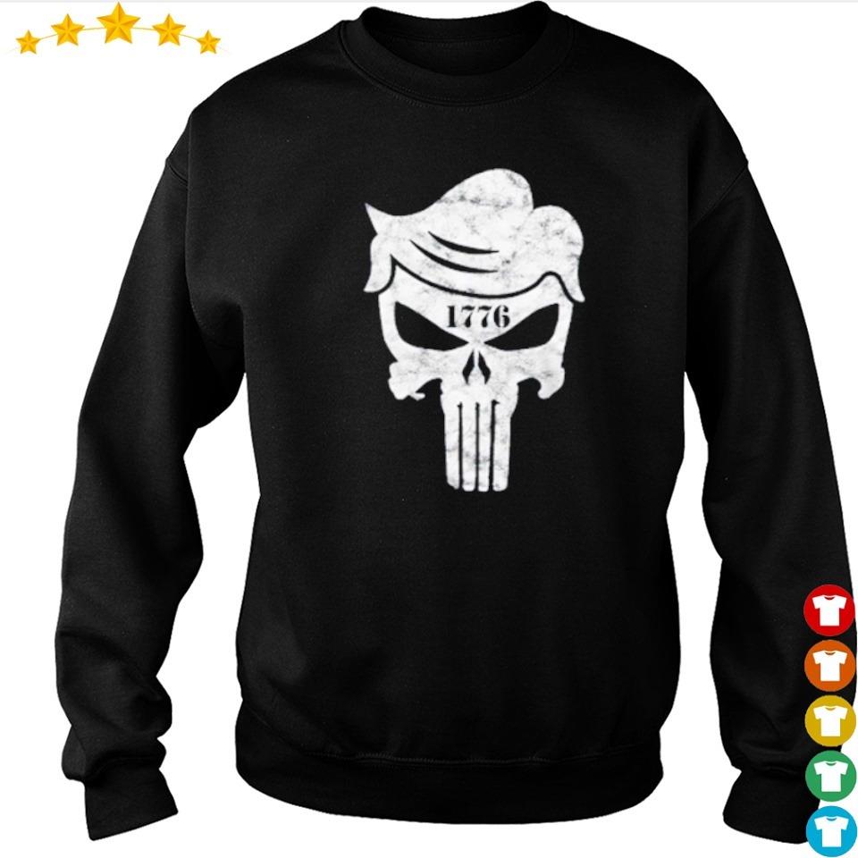 1776 hoodie skull