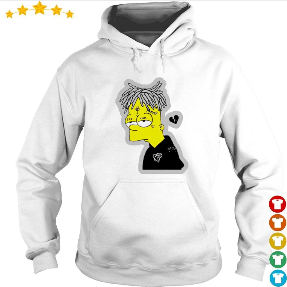 Sad bart simpson hoodie sale