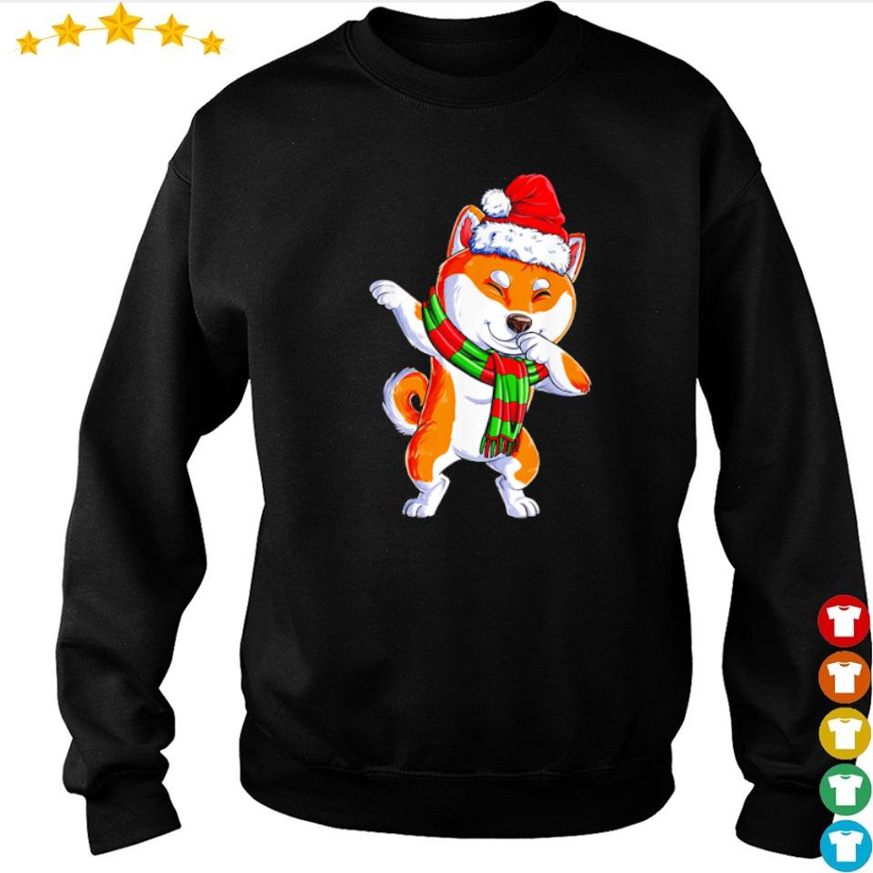 shiba inu christmas sweater