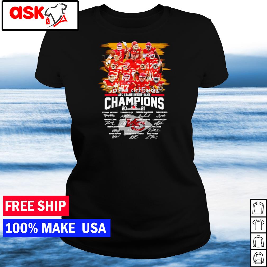 chiefs championship shirts